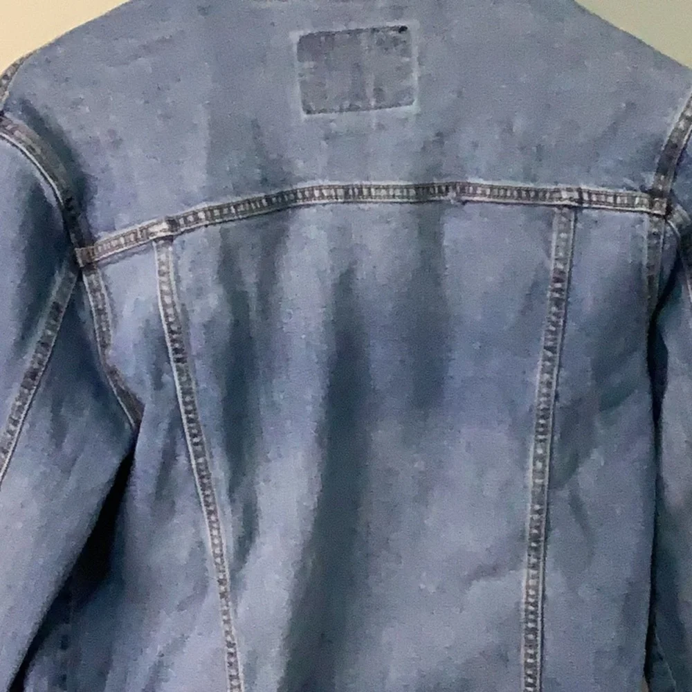 Retrofit Light Blue Denim Jacket - Picture 7 of 13
